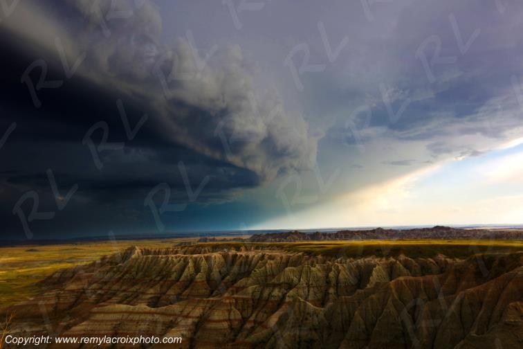 Panorama Point Badlands National Park South Dakota USA