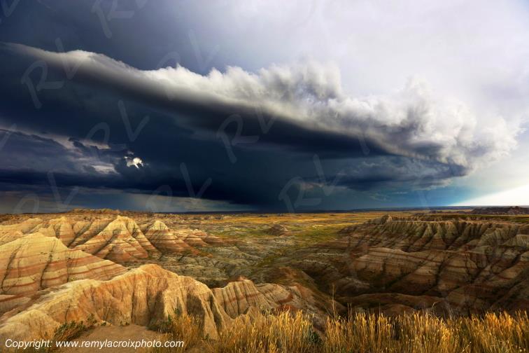 Panorama Point Badlands National Park South Dakota USA