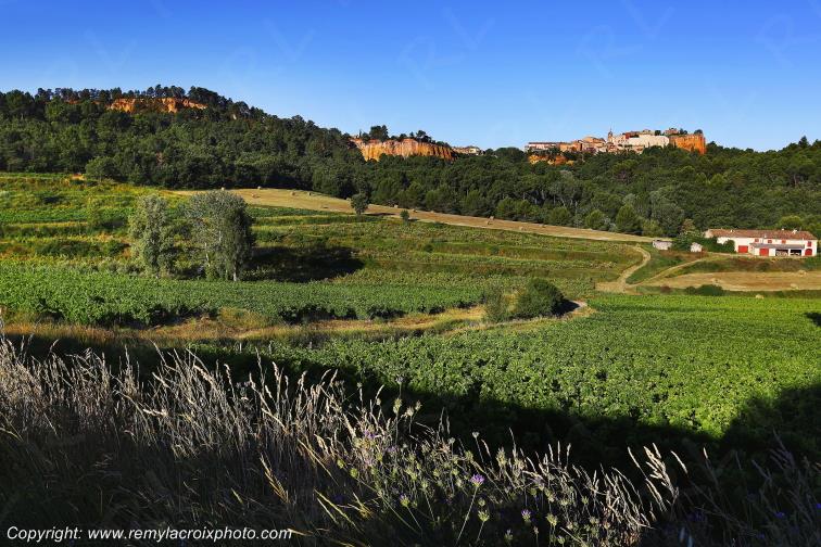 Roussillon Lub�ron Vaucluse Provence Alpes C�te d'Azur PACA France www.remylacroixphoto.com