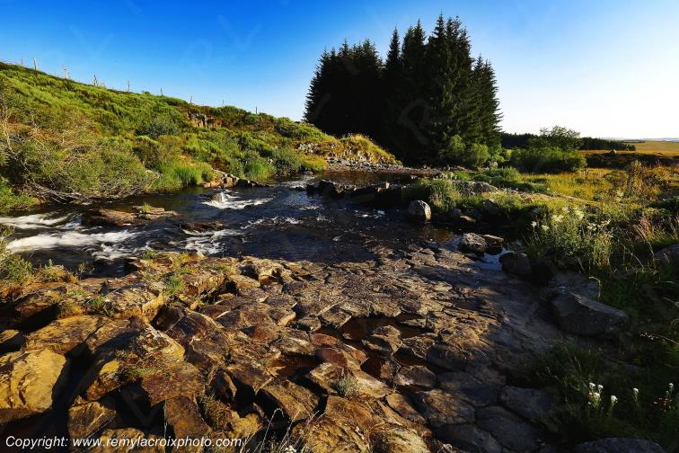 Ruisseau Le Pl�ches Nasbinals Aubrac Loz�re Languedoc-Roussillon Occitanie France www.remylacroixphoto.com