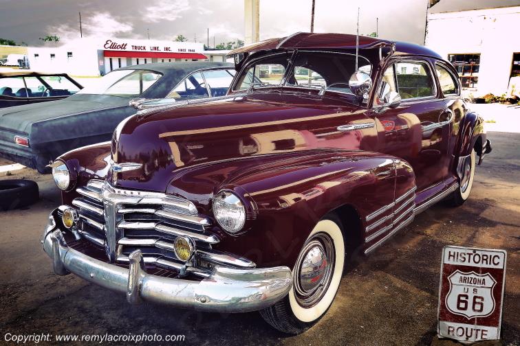 Chevrolet Fleetline 1948 Route 66 Vinita Oklahoma USA www.remylacroixphoto.com