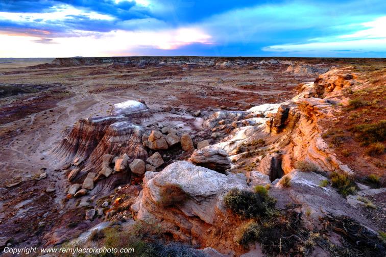 Petrified Forest National Park Arizona USA