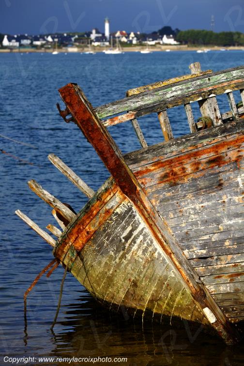 �paves de bateaux Port de G�vres Morbihan France