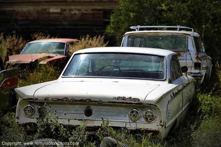 Mercury Comet Coupe 1963 Wreck Great Plains South Dakota USA www.remylacroixphoto.com