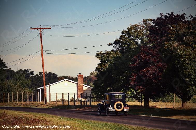 Ford Coupe Model A 1930 Mount Crawford Shenandoah Valley Virginia Virginie USA www.remylacroixphoto.com