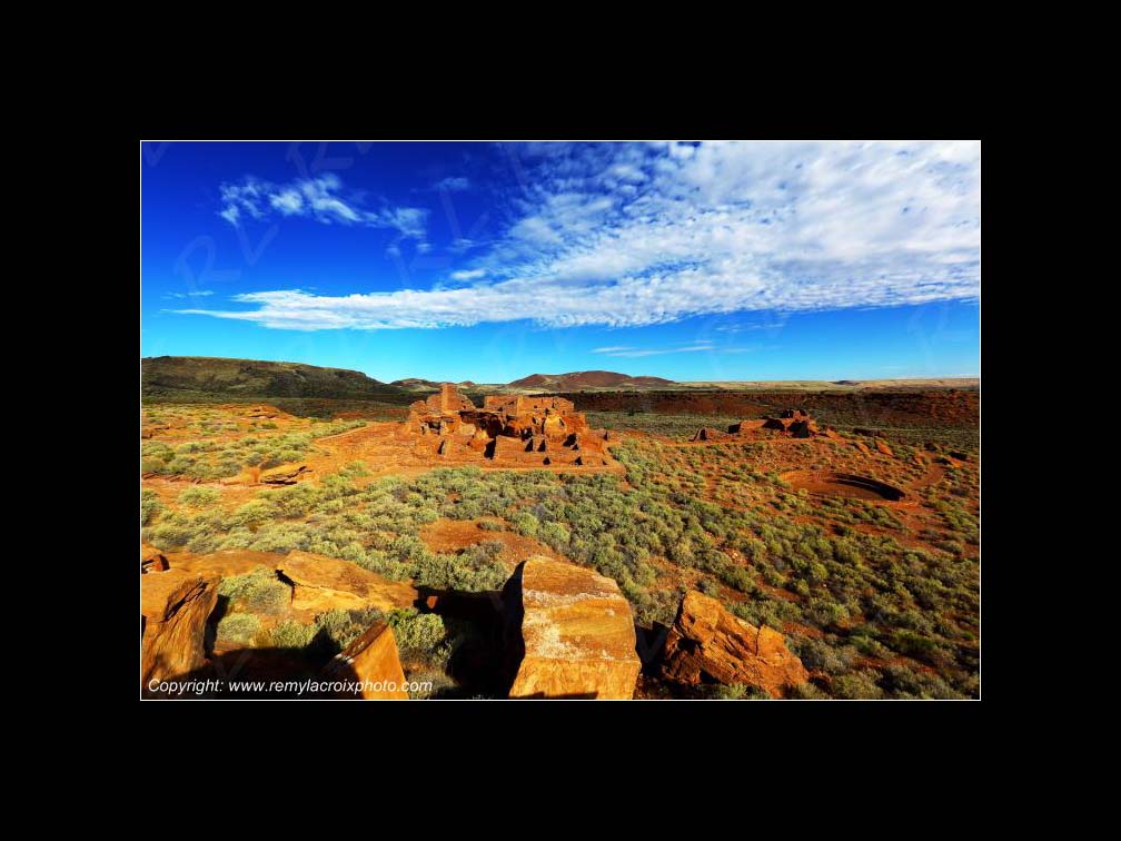 Wupatki Pueblo National Monument Route 66 Arizona USA