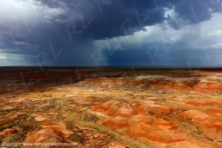 Painted Desert Petrified Forest National Park Arizona USA