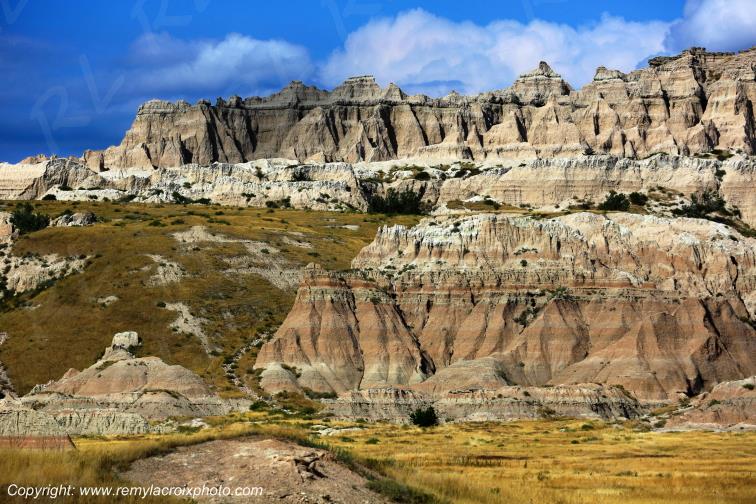 Cedar Pass Badlands National Park South Dakota USA