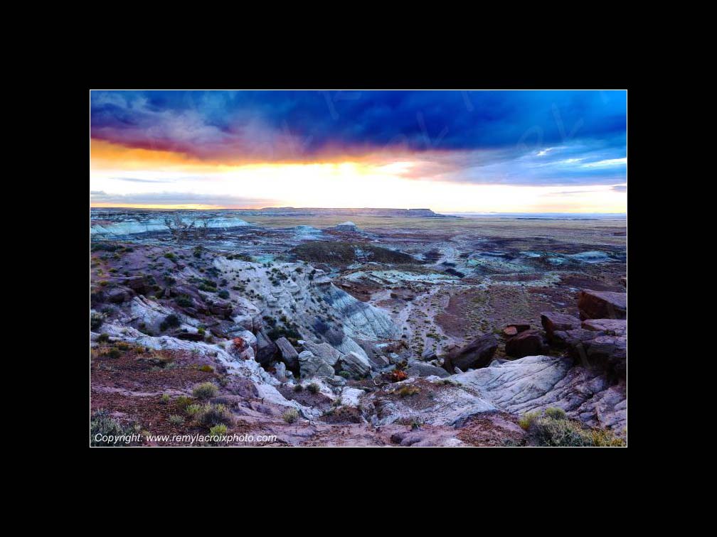 Petrified Forest National Park Route 66 Arizona USA