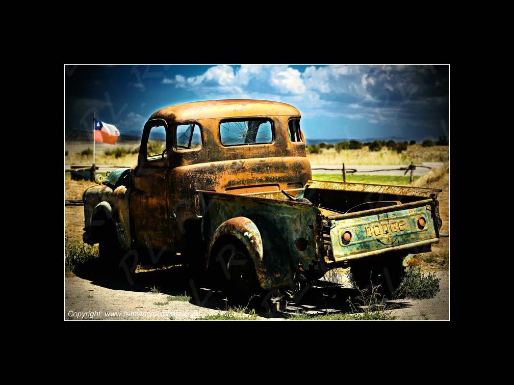Pick-up Dodge 1952 Route 66 Peach Springs Arizona USA