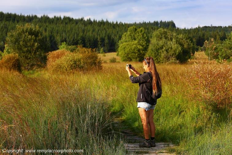 Tourbi�re du Long�roux randonn�e Corr�ze Limousin  Nouvelle Aquitaine France www.remylacroixphoto.com