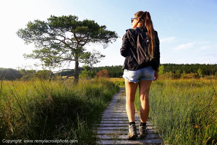 Tourbi�re du Long�roux randonn�e Corr�ze Limousin  Nouvelle Aquitaine France www.remylacroixphoto.com