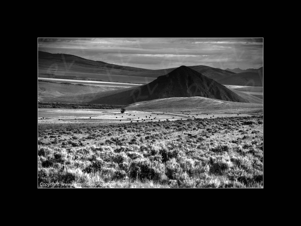 Lewis & Clark Expedition 1804-1806 Rocky Mountains near Grant Montana USA