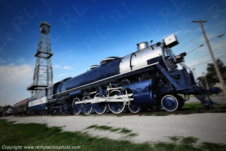Tulsa Meteor Frisco Train Route 66 Oklahoma USA www.remylacroixphoto.com