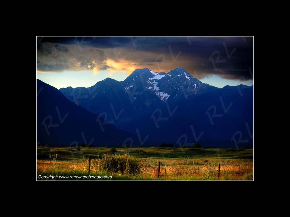 Lewis & Clark Expedition 1804-1806 Rocky Mountains Mission Mountains Ronan Montana USA