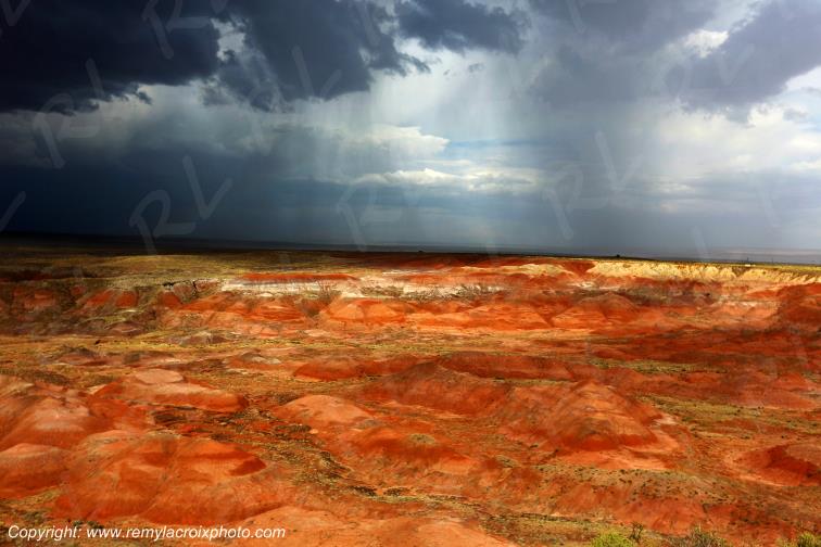 Painted Desert Petrified Forest National Park Arizona USA