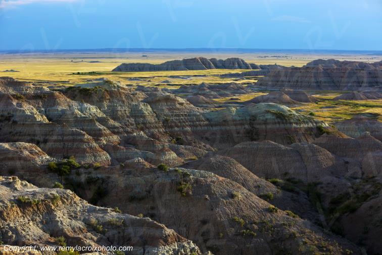 Homestead Overlook Badlands National Park South Dakota USA