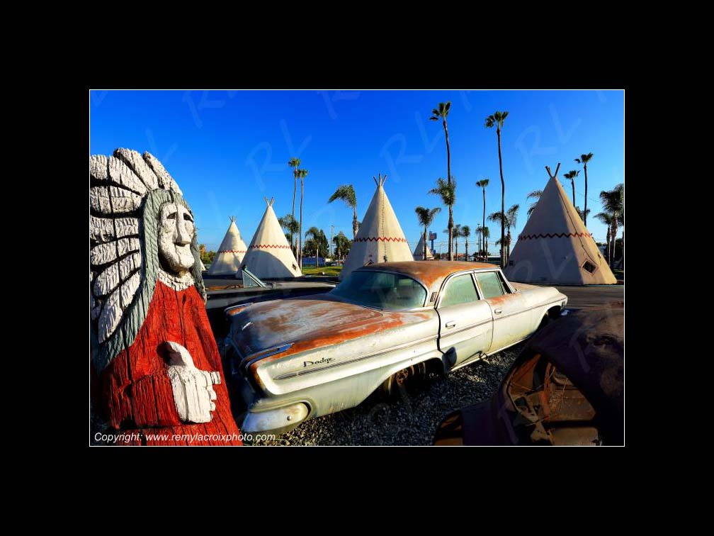 Wigwam Motel Route 66 San Bernardino Californie USA