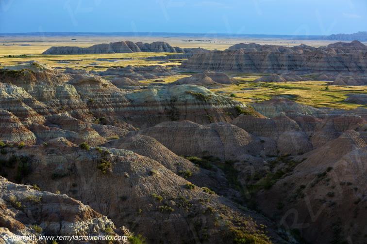 Homestead Overlook Badlands National Park South Dakota USA