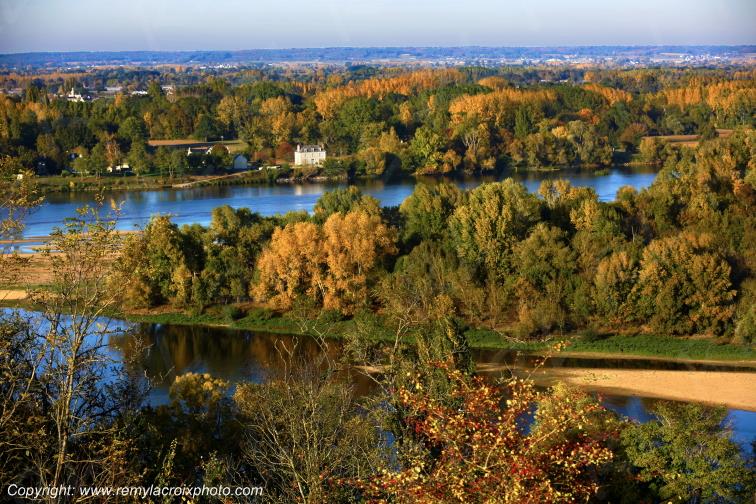 Candes Saint Martin confluence Loire et Vienne Indre et Loire Centre Val de Loire France