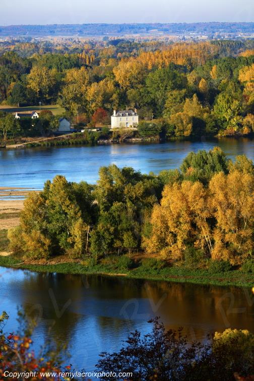 Candes Saint Martin confluence Loire et Vienne Indre et Loire Centre Val de Loire France