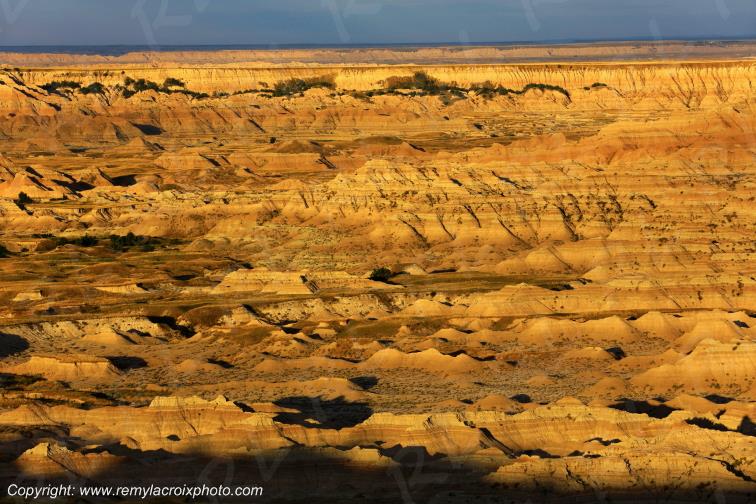 Pinnacles Overlook Badlands National Park South Dakota USA