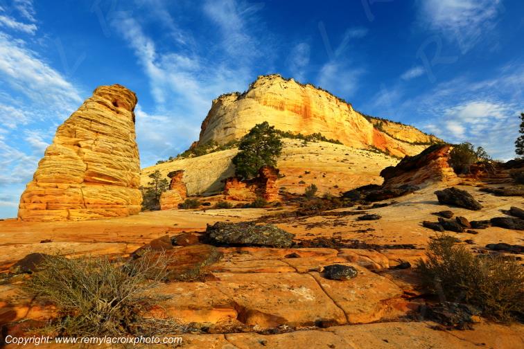 Mount Carmel Highway Zion National Park Utah USA
