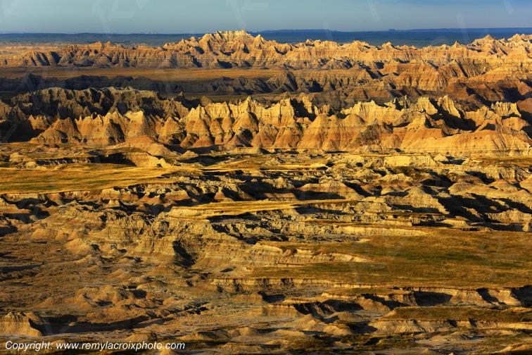 Pinnacles Overlook Badlands National Park South Dakota USA