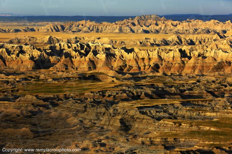 Pinnacles Overlook Badlands National Park South Dakota USA