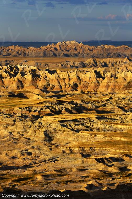 Pinnacles Overlook Badlands National Park South Dakota USA