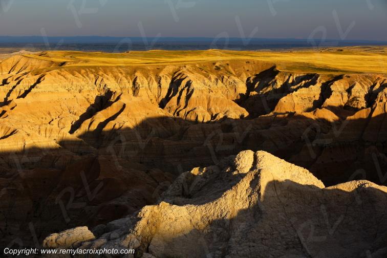 Pinnacles Overlook Badlands National Park South Dakota USA