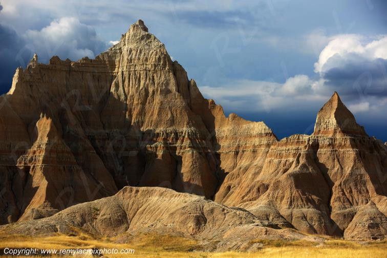 Cedar Pass Badlands National Park South Dakota USA