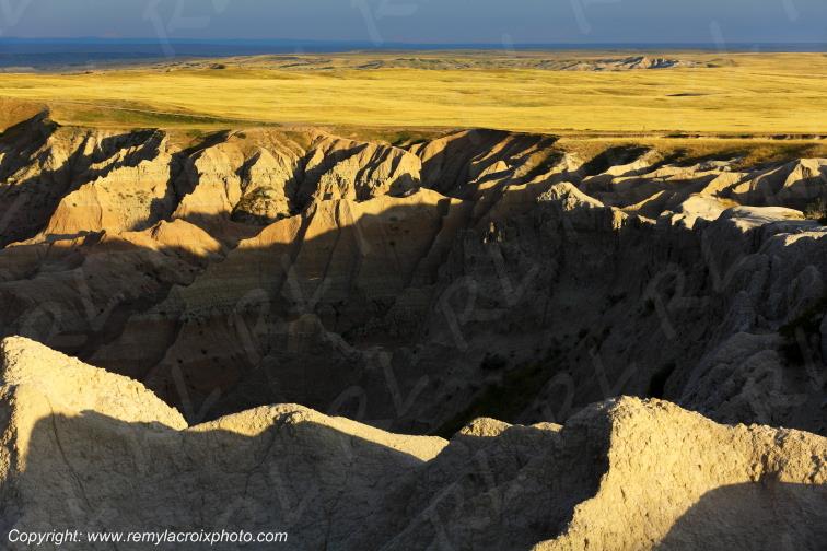 Pinnacles Overlook Badlands National Park South Dakota USA