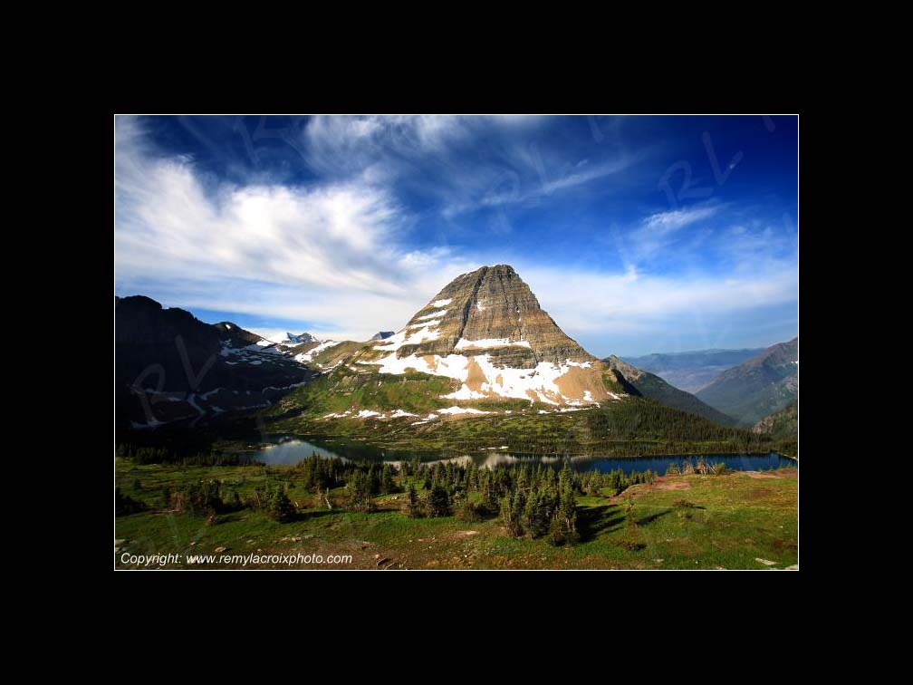 Lewis & Clark Expedition 1804-1806 Logan Pass Glacier National Park Montana USA