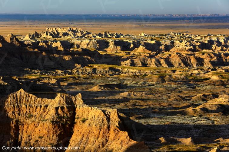 Pinnacles Overlook Badlands National Park South Dakota USA