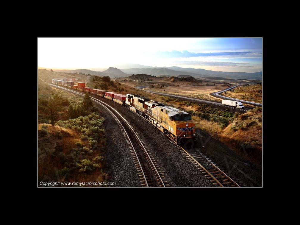 Lewis & Clark Expedition 1804-1806 Union Pacific Railroad Pleasant Valley Oregon USA