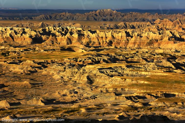 Pinnacles Overlook Badlands National Park South Dakota USA