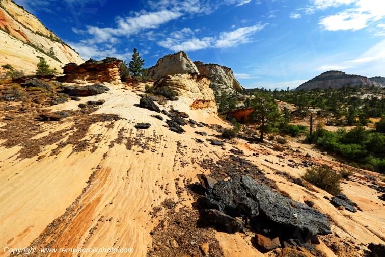 Mount Carmel Highway Zion National Park Utah USA