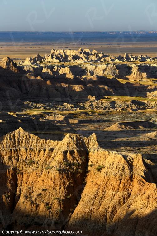 Pinnacles Overlook Badlands National Park South Dakota USA