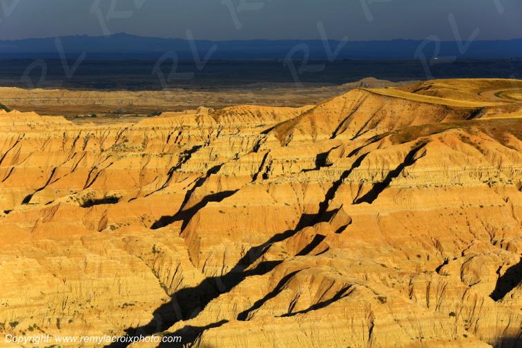 Pinnacles Overlook Badlands National Park South Dakota USA