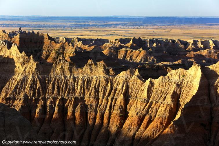 Pinnacles Overlook Badlands National Park South Dakota USA
