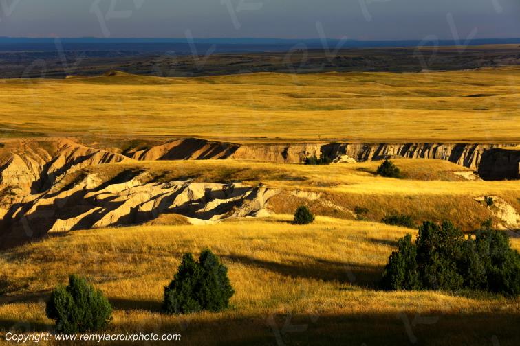 Pinnacles Overlook Badlands National Park South Dakota USA