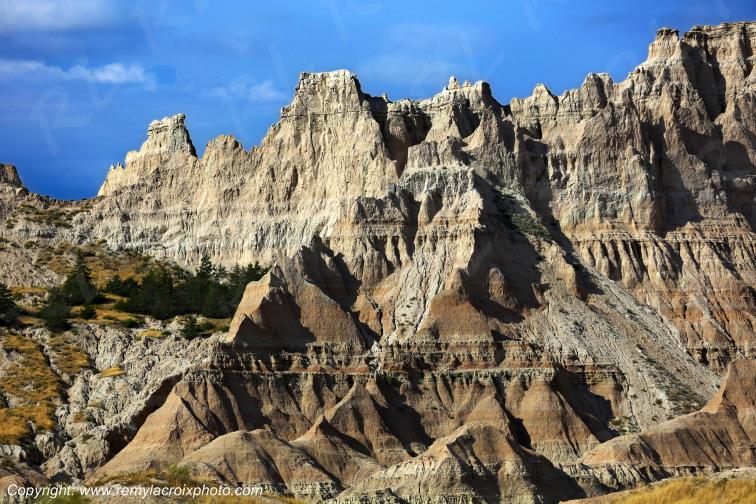 Cedar Pass Badlands National Park South Dakota USA