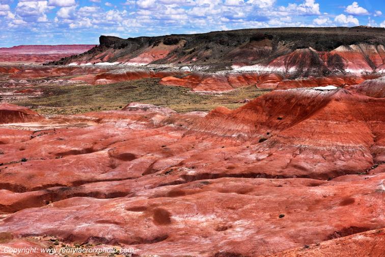 Painted Desert Petrified Forest National Park Arizona USA